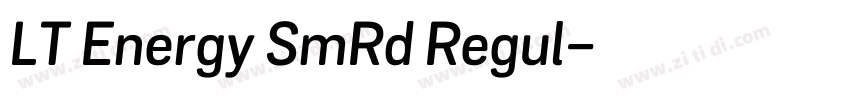 LT Energy SmRd Regul字体转换